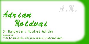 adrian moldvai business card